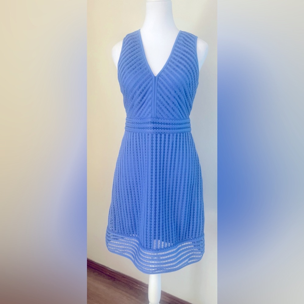 Semi formal dress for any event in periwinkle blue